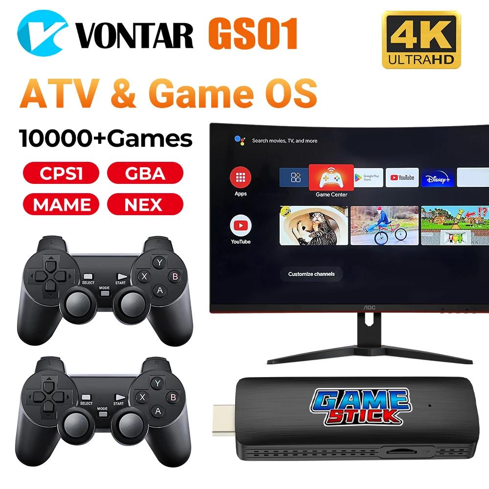 VONTAR TV  ƽ ȵ̵ TV   OS Ʈ  ܼ, PS1, PSP, N64, GBA 4K HDR, 10000  ̻  ÷̾ 